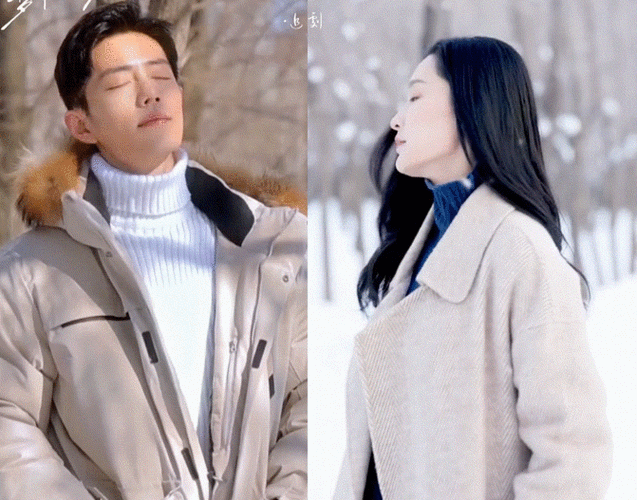 肖战李沁冬日拾光大片#八十年代的肖春生和佟晓梅走进现实啊啊啊鞍