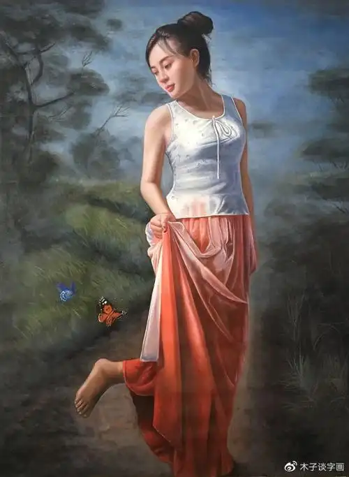 曾新伟老师油画人物作品欣赏