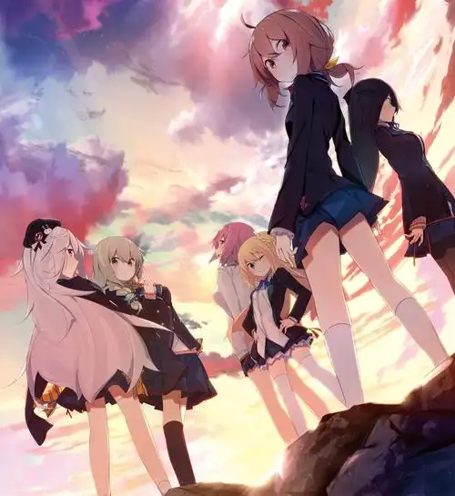 展开全部 lackgirl组合成员tsumugi同人图