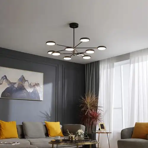 雷士照明北欧创意客厅吊灯网红灯餐厅卧室灯现代简约灯具灯饰套餐