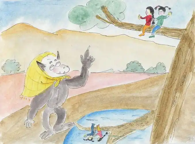 景周手绘:毛野人的故事