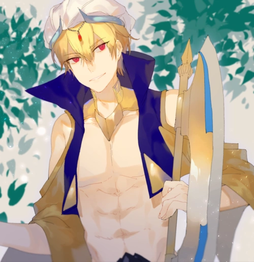 fgo吉尔伽美什 金闪闪 金皮卡