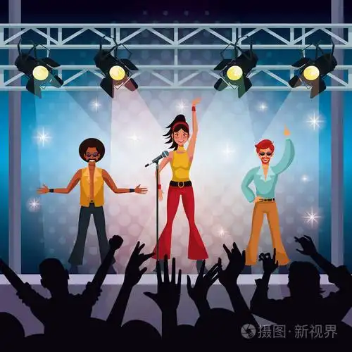 音乐演唱会的舞台