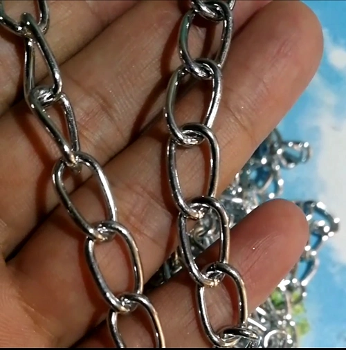 小铁链灯链悬挂铁链细25mm广告牌80米日光灯链铁链子吊链瓜子链吊链