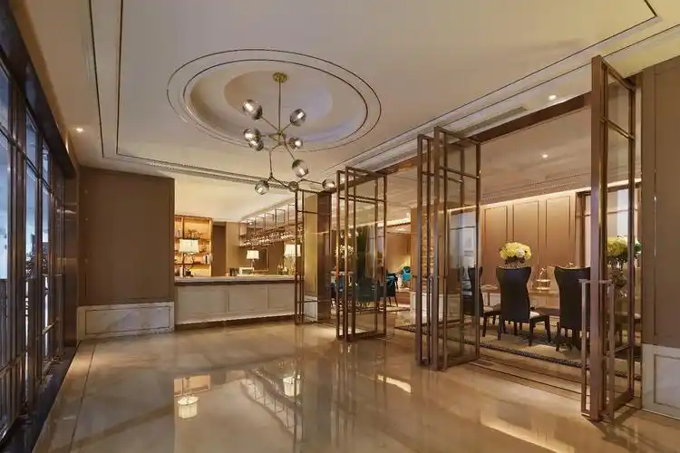 精致轻奢水疗会所大厅装修效果图