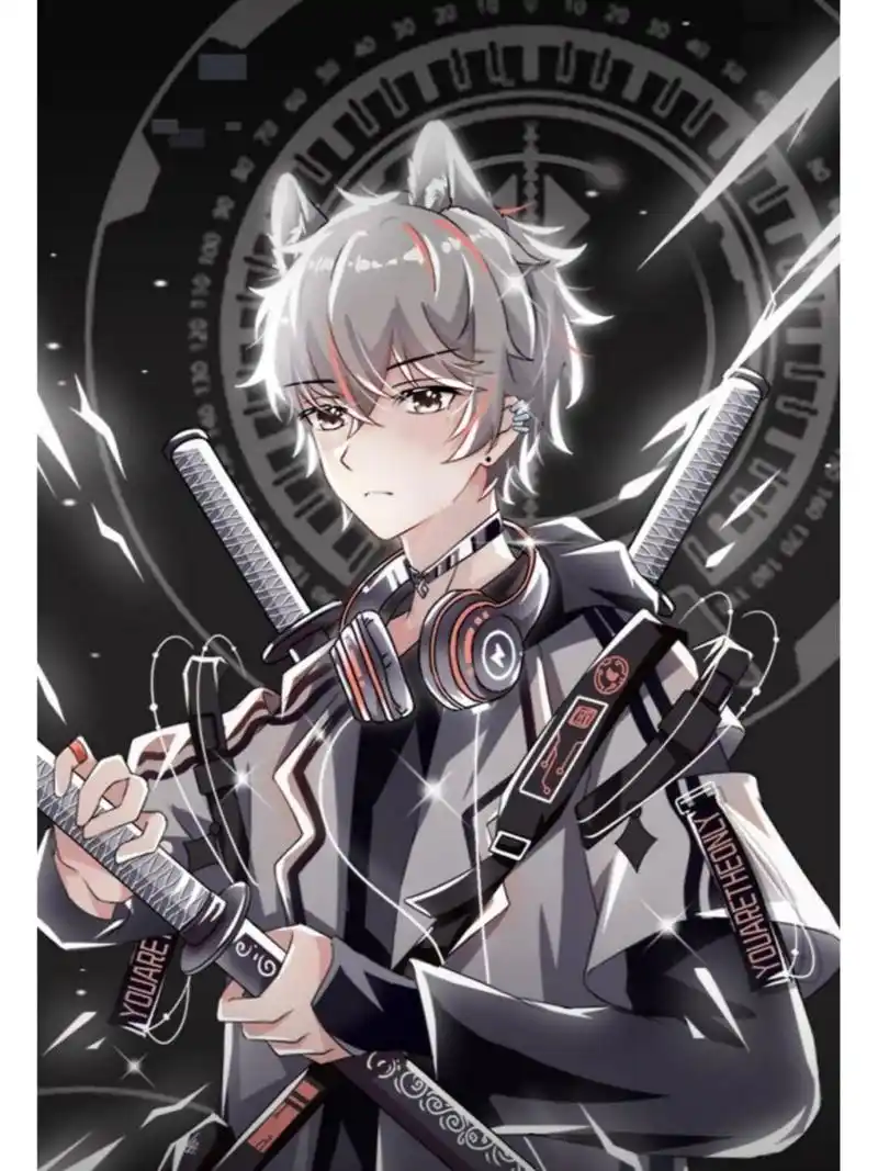 二次元男生暗黑系酷帅壁纸   二次元男生暗黑系酷帅壁纸