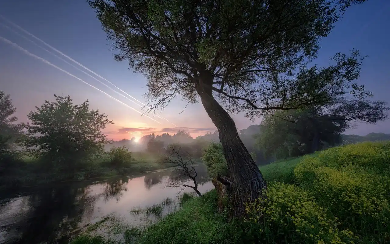 自然山水风景图片桌面壁纸,一组秀美高清自然风光美景摄影图片,希望