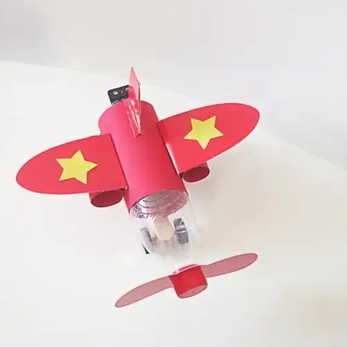 定制小学生科学实验科技手工制作小发明自制矿泉水瓶废品利用材料!