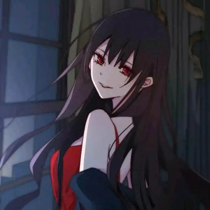 病娇系二次元动漫女生头像,一瞬间的灿烂烟火,一辈子的相知相守