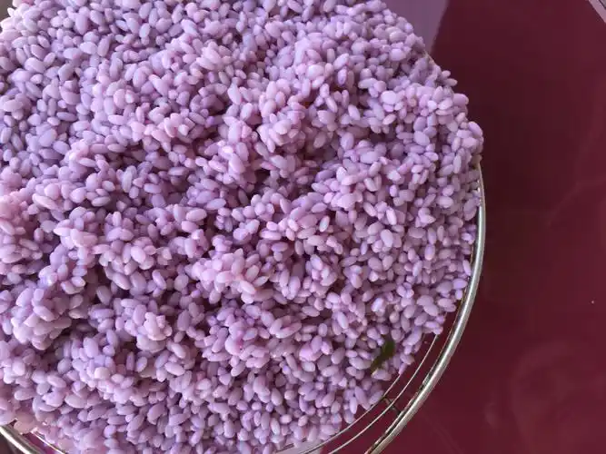 贵州五色糯米饭天然紫色染料 紫蓝草 蕃藤 紫色米饭桨叶植物染料