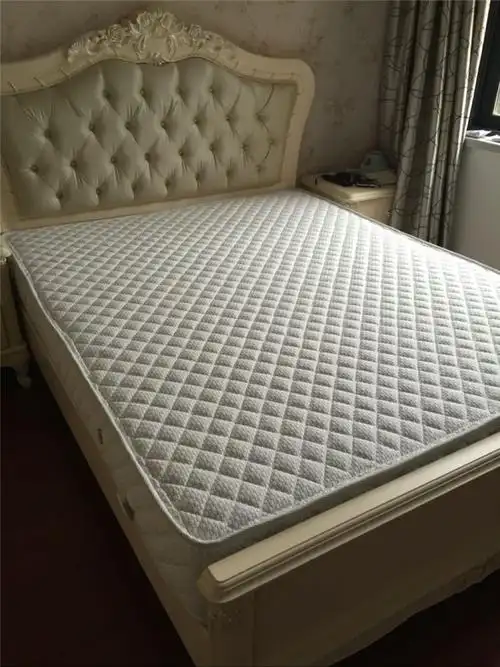 上海爱舒床垫席梦思舒恬993软硬两用3d防螨面料环保椰棕护脊床垫_爱舒