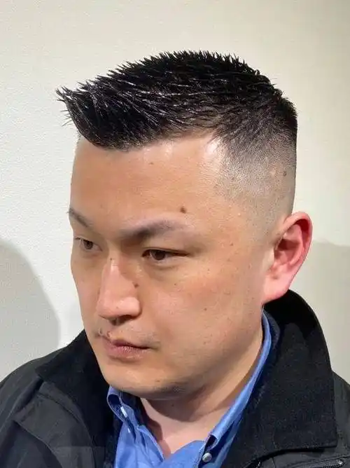 头发粗硬男士发型这样剪就对了帅气时尚真精神