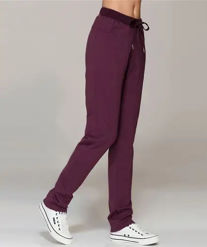 运动女士春秋跑步宽松纯棉休闲裤长裤