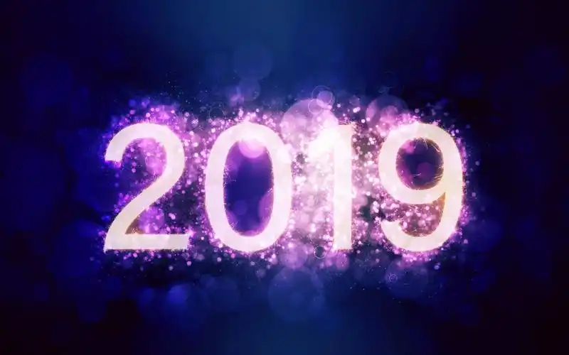 2019炫彩艺术字,艺术壁纸-回车桌面