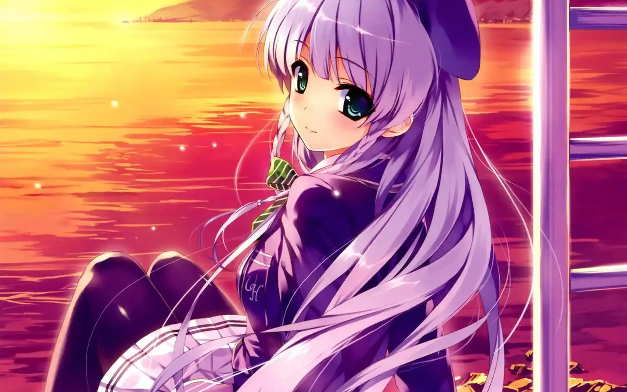 日本美少女avg游戏电脑桌面壁纸