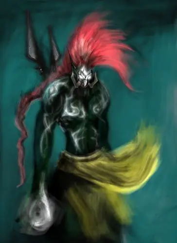 但是旧的模型说实话表现不出那种感觉,幽鬼和影魔很帅,dota2里幽鬼也