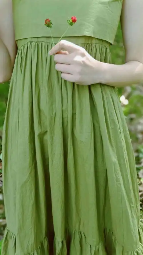 绿色护眼清新人物壁纸