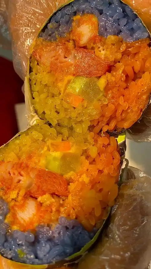 #五彩饭团#五彩饭团来啦太好看了还好吃划到的朋友支持一下