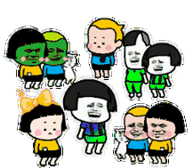 一大波闪亮蘑菇头摇头跳舞动图_动图_蘑菇头_闪亮_跳舞_摇头表情