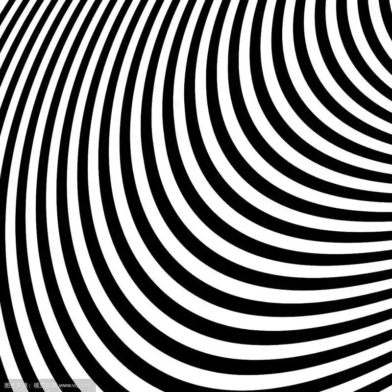 抽象的黑白线条