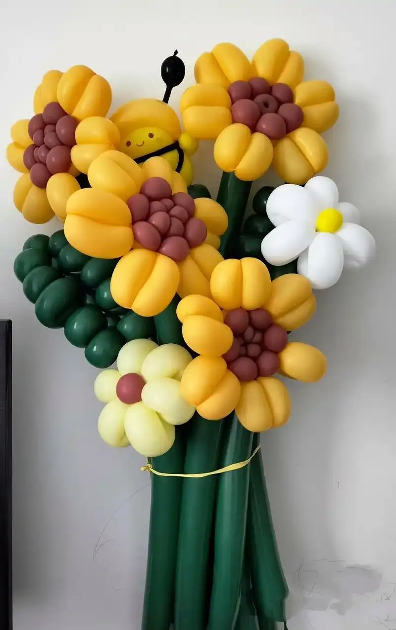 教师节送向日葵气球花吧,不一样的表达!