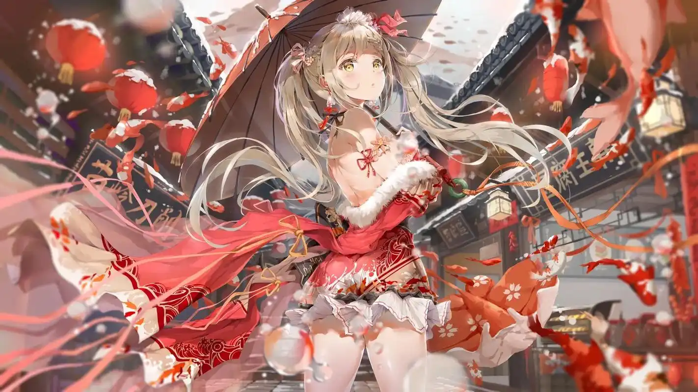 二次元少女 #动漫壁纸 #动漫老婆 #我又来送图啦 #动漫美图