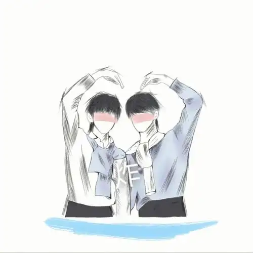 出稿啦文轩线稿上色