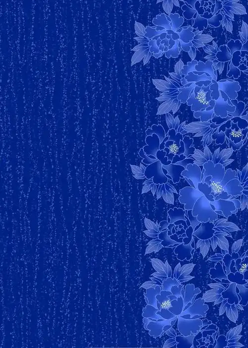 蓝紫色ins治愈背景图,淡紫色背景图片ins(唯美蓝色花朵壁纸)