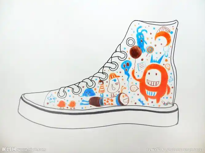 鞋子.设计.手绘.