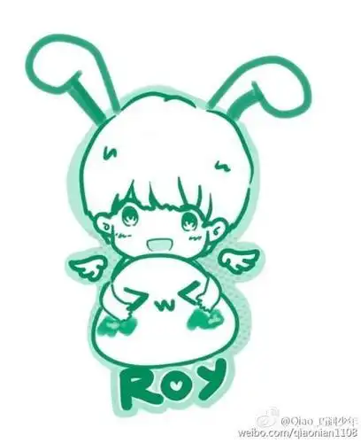 王源小汤圆简笔画6