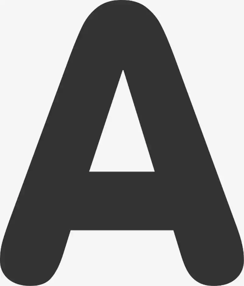 png素材英文字母a (20) - 当图网