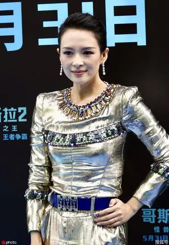 2019年5月13日,章子怡现身电影《哥斯拉2:怪兽之王》举行中国新闻发布