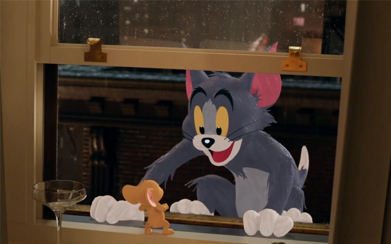 猫和老鼠真人版电影首发预告汤姆化身蝙蝠侠将在2021年上映