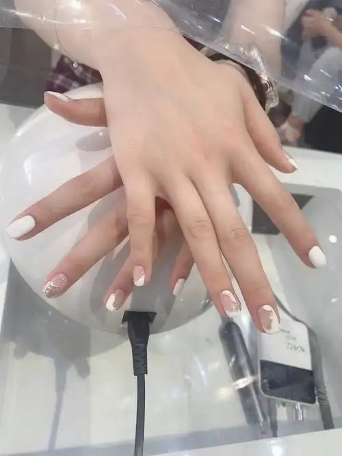 白色系美甲合集