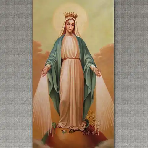 简笔画圣母进教之佑简笔画天主教圣母像简笔画简笔画天主教圣母升天