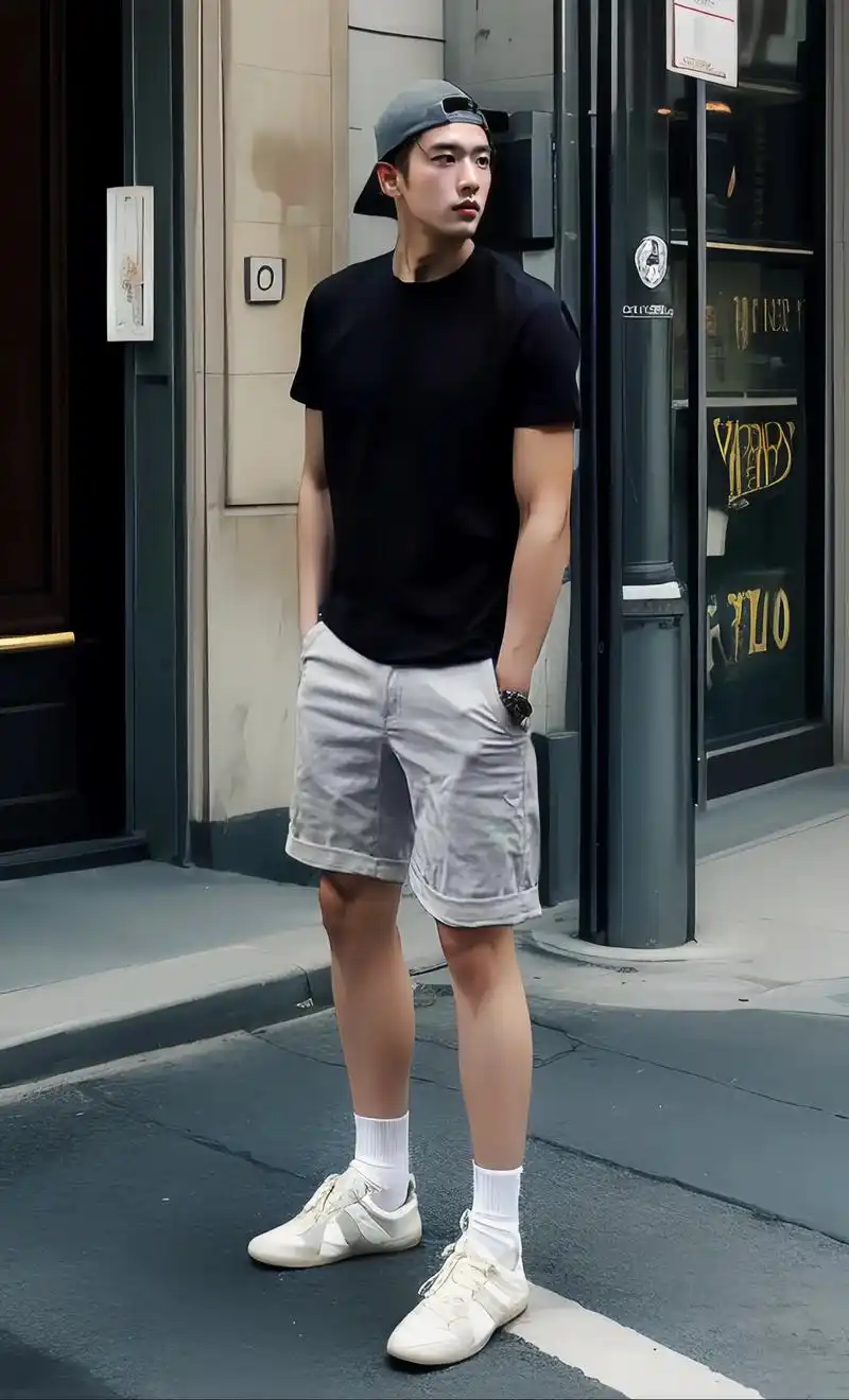 简约又帅气男生穿搭90.