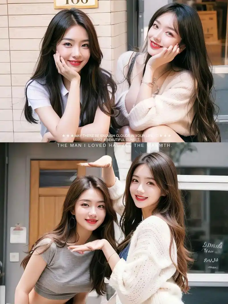 五一假期跟闺蜜一起去出游,就这样拍美照