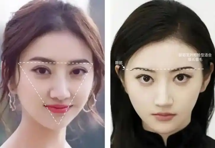 修复后景甜的双眼皮也没有很窄,去看景甜素颜的双眼皮相比较普通人