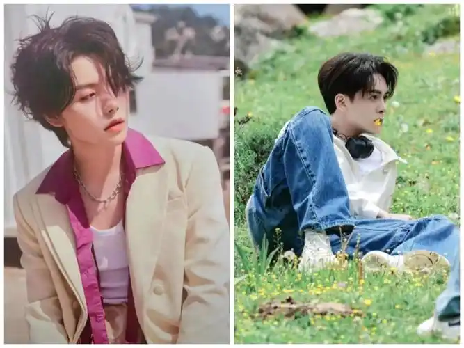 两个可爱宝宝中秋节快乐#宇日俱曾#曾舜晞#肖宇梁 - 抖音