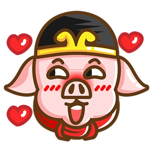 原创矢量西游记猪八戒头像