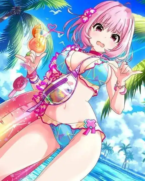 wave偶像大师灰姑娘女孩泳装商法梦见璃亚梦17比例涂装完成品