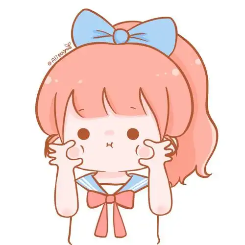 女生卡通闺蜜头像