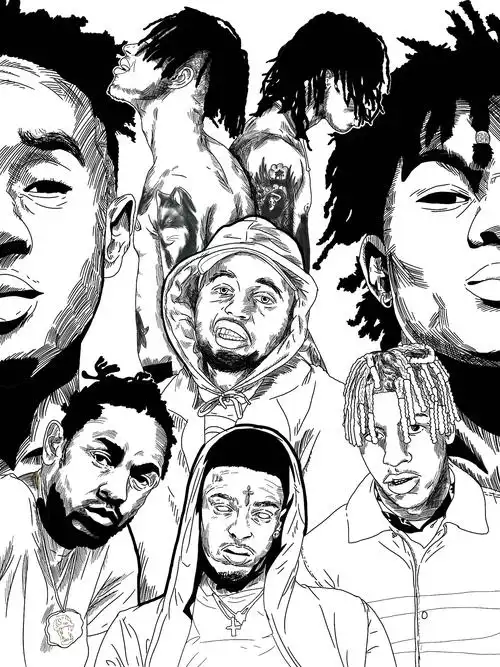 说唱歌手潮图壁纸