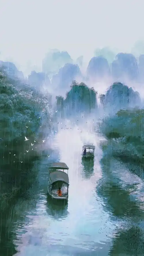 唯美古风场景壁纸