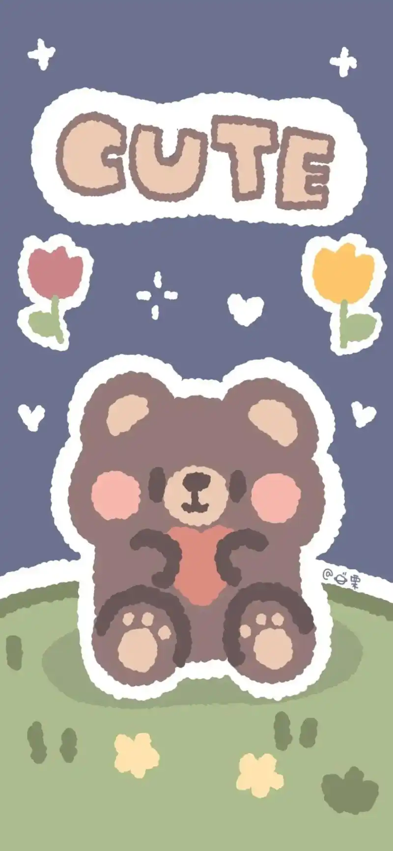 超可爱的手机屏保,欢迎的来打包吧