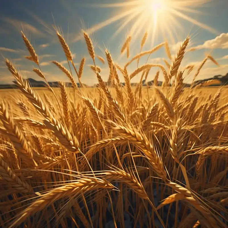 土生金微信头像90金色麦田丰收景