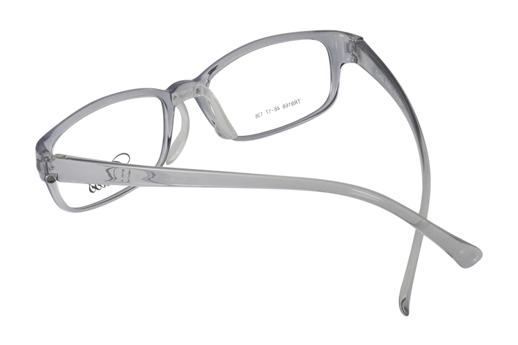 可拉斯class韩国tr9169c3tr90透明灰色超轻儿童眼镜框