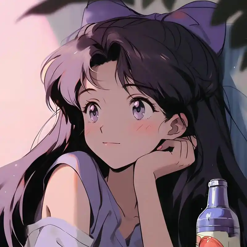 这组旧漫女生头像 很夏天~ #女生头像 #动漫女头 #旧漫头 - 抖音