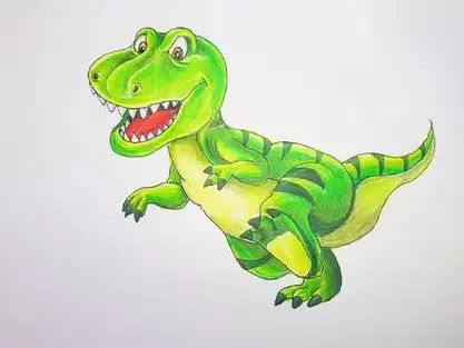 手绘卡通彩色绘画 #简笔画 #手绘 #绘画 #画画