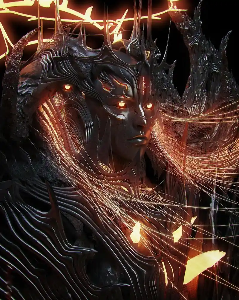 furio tedeschi设计的地狱恶魔系列.可能是带有一 - 抖音